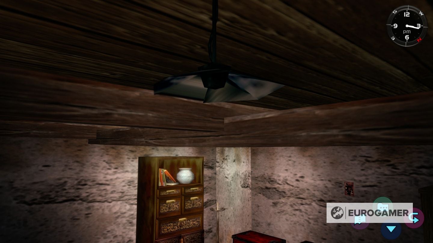 Shenmue Finding the Phoenix Mirror, where to use the Mysterious Key